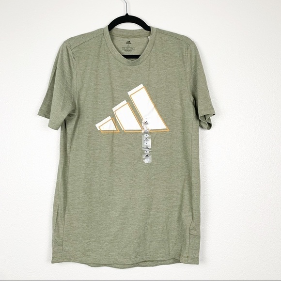 adidas Other - Adidas Short Sleeve Graphic Tee Shirt Green Sz‎ S NWT